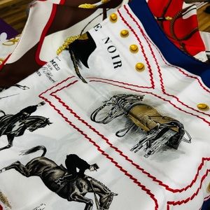 SOLD-Hermes Silk Scarf